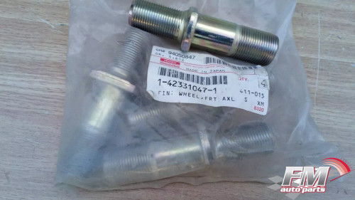 2x Wheel Pin Front Right fits Isuzu Bus Truck 1423310471 Genuine View Front