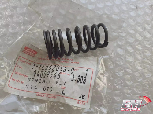 Valve Spring Exhaust Inner fits Isuzu 6BD1 1125620580 Genuine View Front