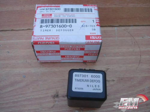 Relay Rear Defogger fits Isuzu Dmax D-Max Rodeo Denver 8973016000 Genuine View Front