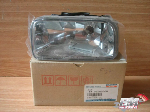 Fog Light Front Right fits Daewoo Kalos Chevrolet Aveo T200 96540260 Genuine View Front