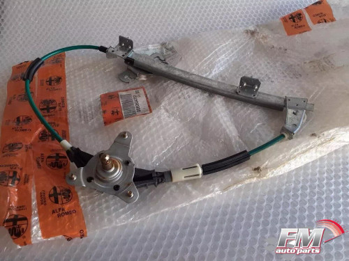 Window Regulator Rear Left fits Alfa Romeo 146 60604733 Genuine View Front