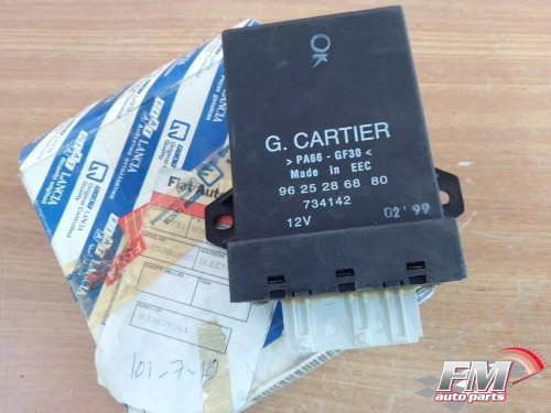 Cooling Fan ECU Module fits Fiat Ulysse Scudo 9625286880 Genuine View Front