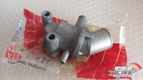 Thermostat Housing fits Fiat Uno R89 5955266 Genuine View Front