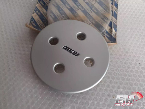 Wheel Center Cap fits Fiat Genuine FIAT View Front
