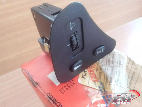 Headlight Level Switch RHD fits Alfa Romeo 156 156017163 Genuine View Front