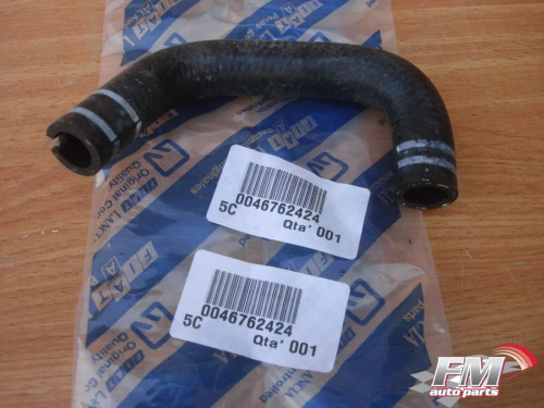Heater Hose fits Fiat Punto Palio 46762424 Genuine View Front