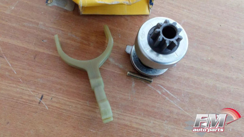 Starter Motor Drive Gear Fork fits Fiat Tipo 9941467 View Rear