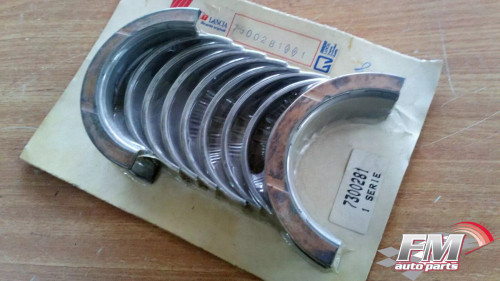 Main Bearings Crankshaft Set fits Fiat Croma Ducato Lancia Thema +0.50mm Genuine 7300281 View Front