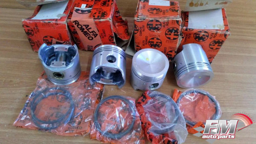 4x Pistons STD fits Alfa Romeo 33 Alfasud 795058 Genuine View Front