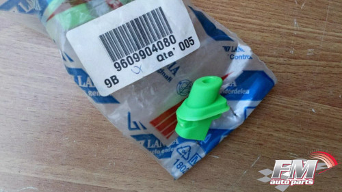 Door Panel Clip fits Fiat Scudo 9609904080 Genuine View Front