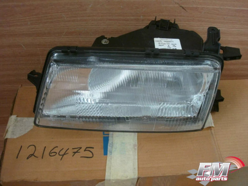 Headlight Left RHD fits Opel Vectra A Vauxhall Cavalier 90443738 Genuine View Front