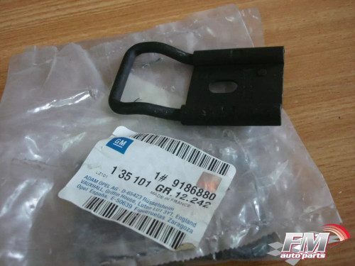 Back Door Lock Striker Upper fits Opel Vauxhall Combo C 9186880 Genuine View Front