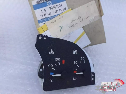 Fuel Gauge fits Opel Calibra Vectra A Vauxhall Cavalier MK3 Astra F GSi Genuine 90464504 View Front