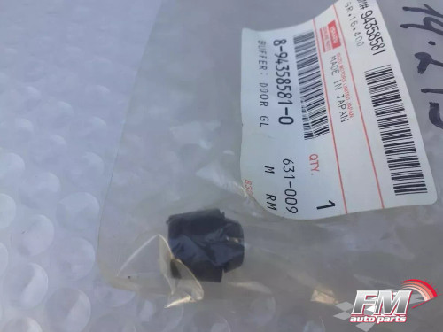 2x Door Glass Buffer fits Isuzu Trooper Bighorn Vehicross 8943585810 Genuine View Front