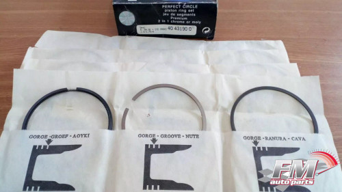 Piston Rings Set fits Opel Vauxhall 18N 18S 18NV 18E 84.80mm Bore STD 40431900 View Front