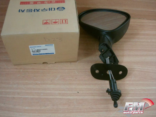 Wing Mirror Left RHD fits Daewoo Chevrolet Matiz Spark M100 96323368S Genuine View Front