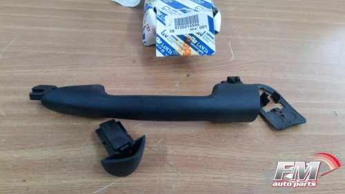 Exterior Door Handle Rear Left fits Fiat Stilo 735314545 Genuine View Front