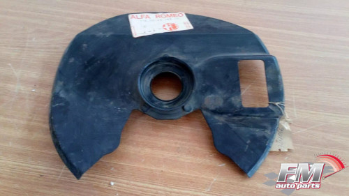 Brake Disc Bracket Shield fits Alfa Romeo 60724066 Genuine View Front