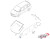 Window Front Quarter Right Fixed fits Opel Vauxhall Zafira B 13123923 Genuine View Front