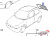 Windscreen Rear fits Opel Vauxhall Corsa B GSi 90386751 Genuine View Front