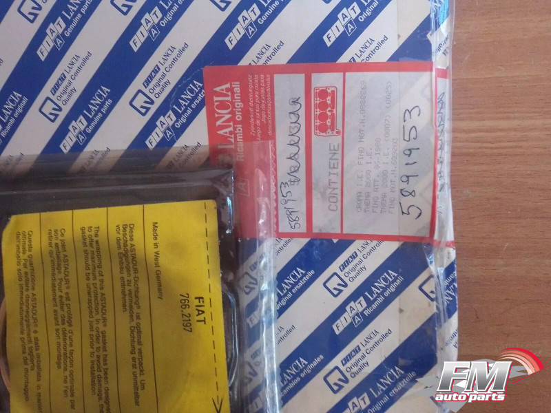 Head Set Gaskets Kit fits Fiat Croma Lancia Thema 2.0 IE 5882328 Genuine 5891953 View Lower
