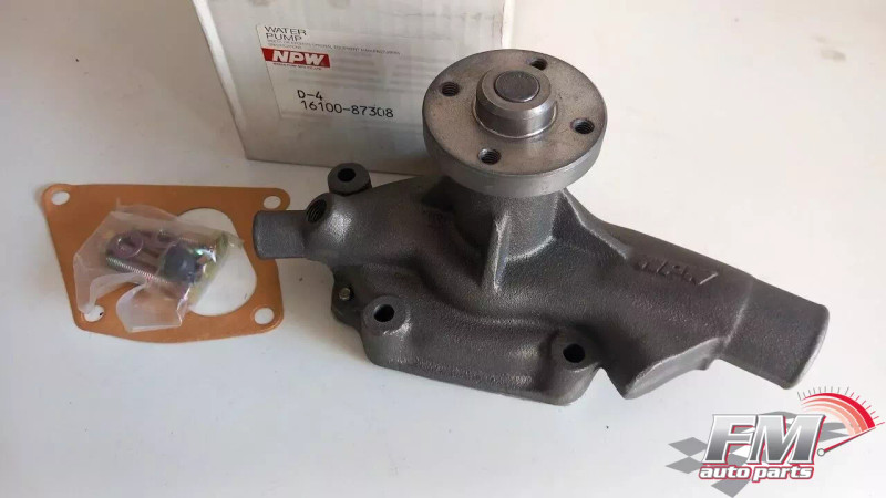 Water Pump fits Daihatsu Delta Taft Fourtrak Rocky DG engine 2500cc D-4 View Front