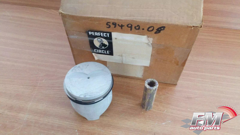 4x Pistons fits Fiat 128 3P Ritmo 60 Uno 55 80.01mm Bore STD 5949008 View Front