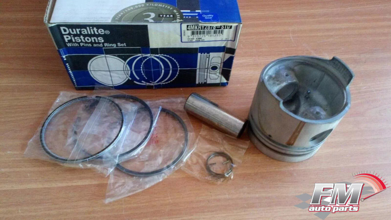 4x Pistons fits Nissan 720 Pick up Urvan E20 SD23 engines 89mm STD ACL-4MKRY2878-STD View Rear