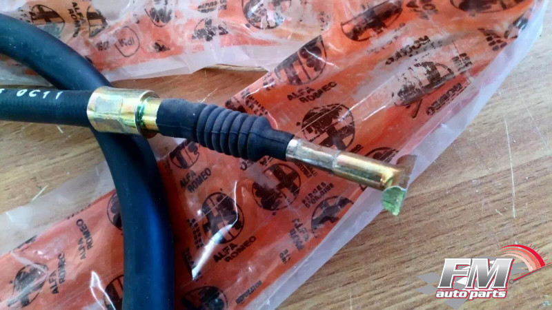 Brake Cable Rear Right fits Alfa Romeo 155 60625064 Genuine View Right