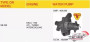 Water Pump fits DAF SB220 DKLC 1160 682884 OMP-405-095 View Right