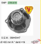Water Pump fits New Holland Iveco FX300 FX350 FX450 8215.42.00 99445447 196.633 View Right