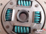 Clutch Disc Plate fits Austin Marina 1.3 1971-1972 165mm 20 teeth HB1661 View Rear
