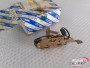 Front Door Lock Left fits Fiat Uno 5 Door 5963343 Genuine View Rear