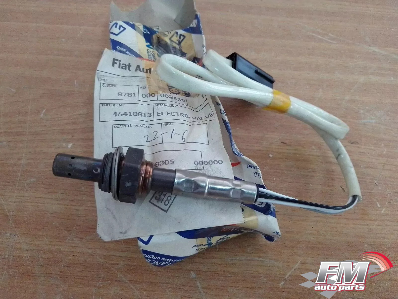 Oxygen Lambda Sensor Front fits Fiat Coupe Lancia Dedra Delta 46418813 Genuine Oxygen Lambda Sensor Front fits Fiat Coupe Lancia Dedra Delta 46418813 Genuine