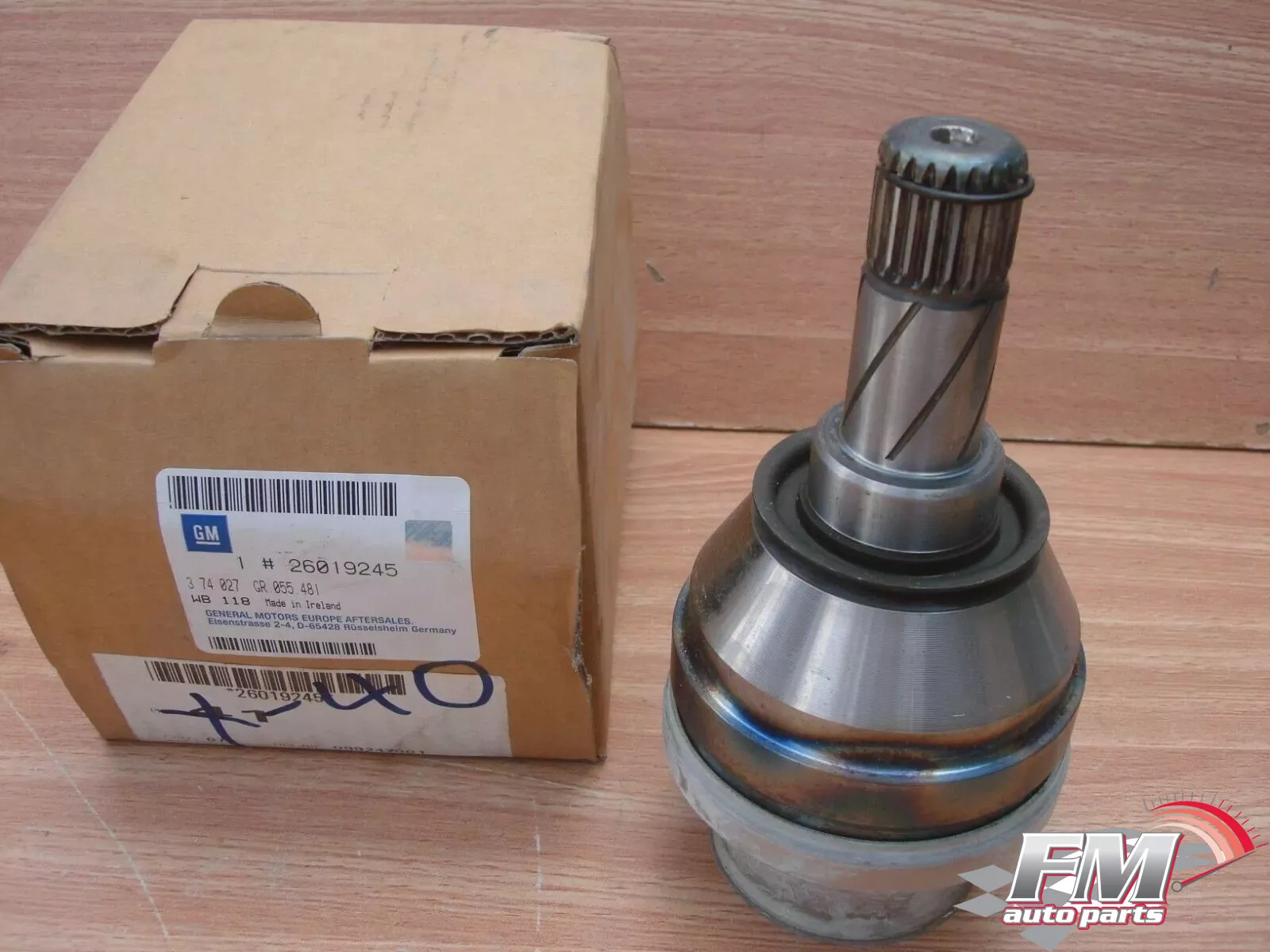 CV Joint Inner fits Opel Corsa A Vauxhall Nova 26019245 Genuine CV Joint Inner fits Opel Corsa A Vauxhall Nova 26019245 Genuine