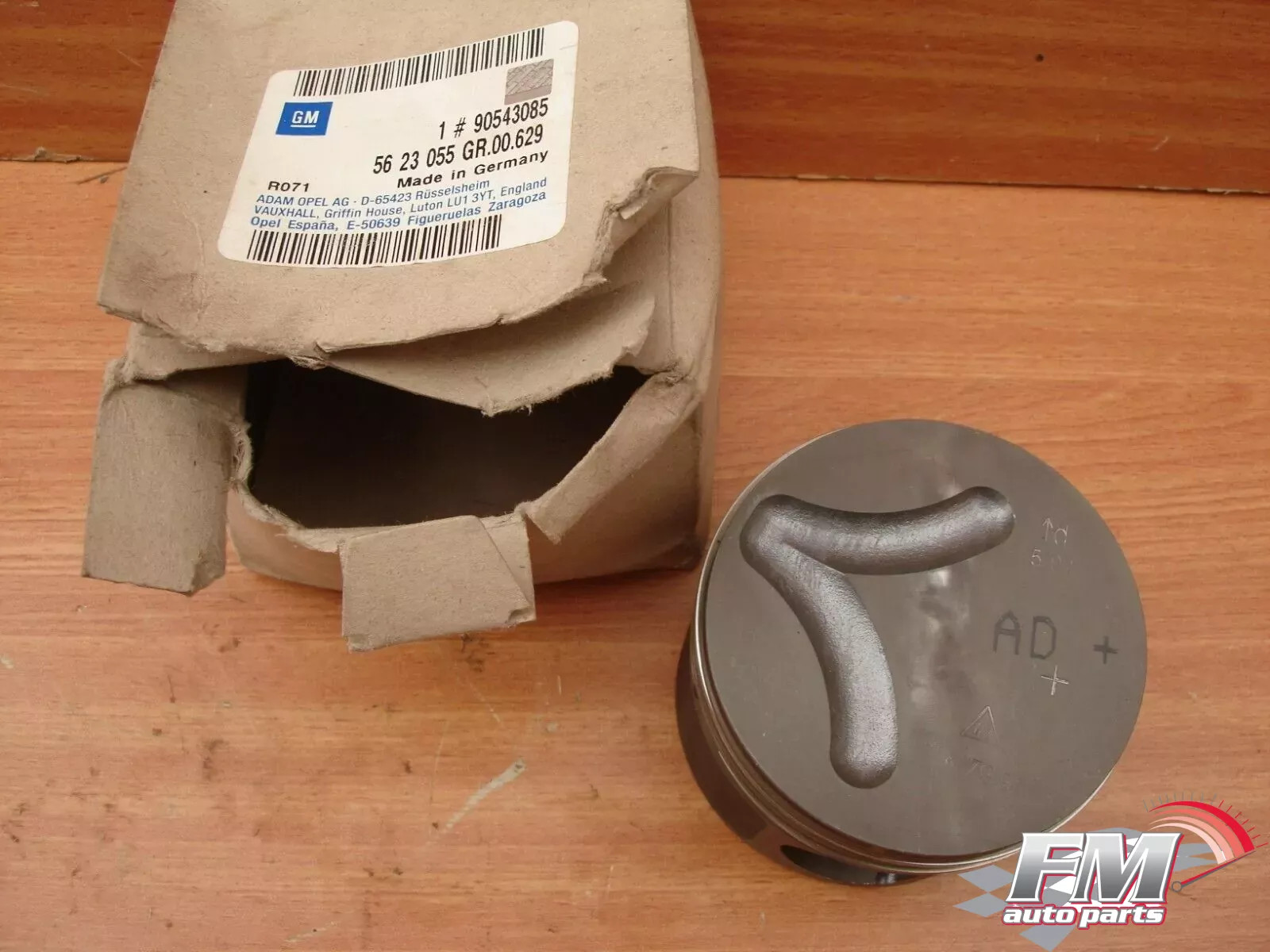 Piston fits Opel Vauxhall Omega B U25TD X25DTL 90543085 Genuine 5623055 Piston fits Opel Vauxhall Omega B U25TD X25DTL 90543085 Genuine 5623055