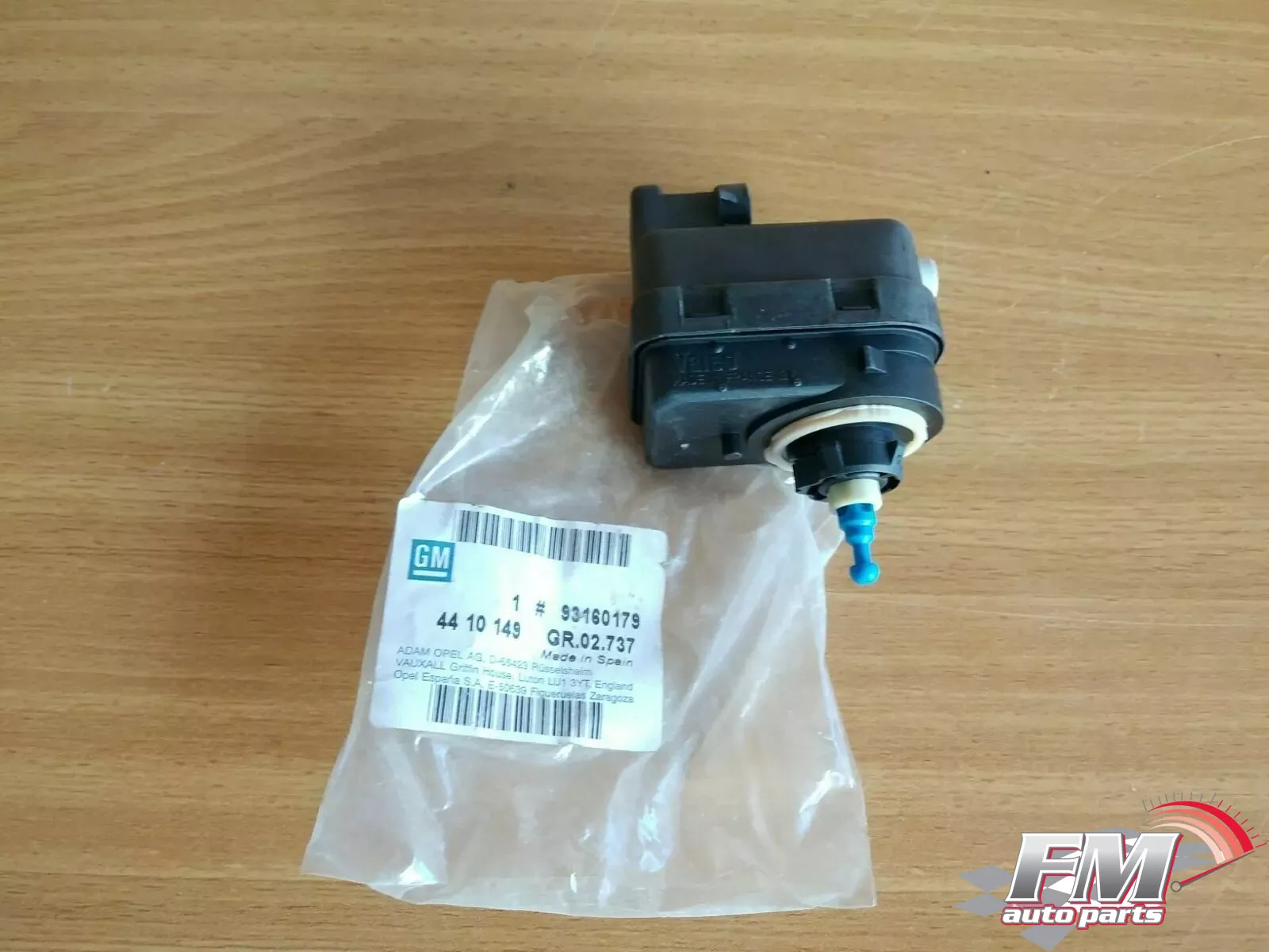 Actuator Headlamp Levelling fits Opel Vauxhall Vivaro A Trafic 93160179 Genuine Actuator Headlamp Levelling fits Opel Vauxhall Vivaro A Trafic 93160179 Genuine