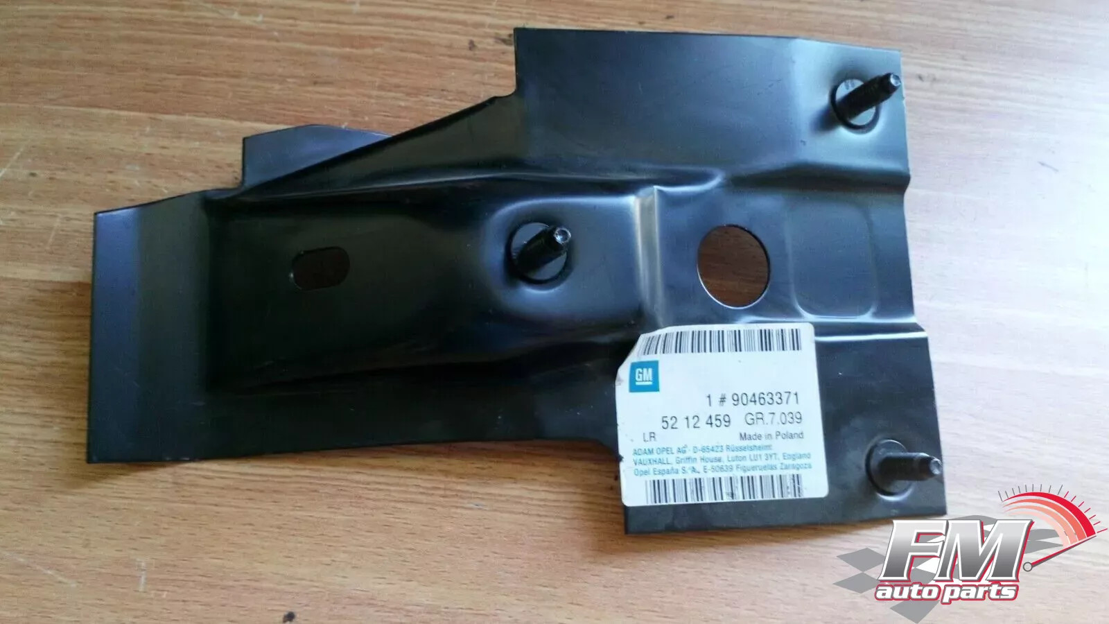 Bumper Front Left Plate fits Opel Vauxhall Vectra B 90463371 Genuine Bumper Front Left Plate fits Opel Vauxhall Vectra B 90463371 Genuine