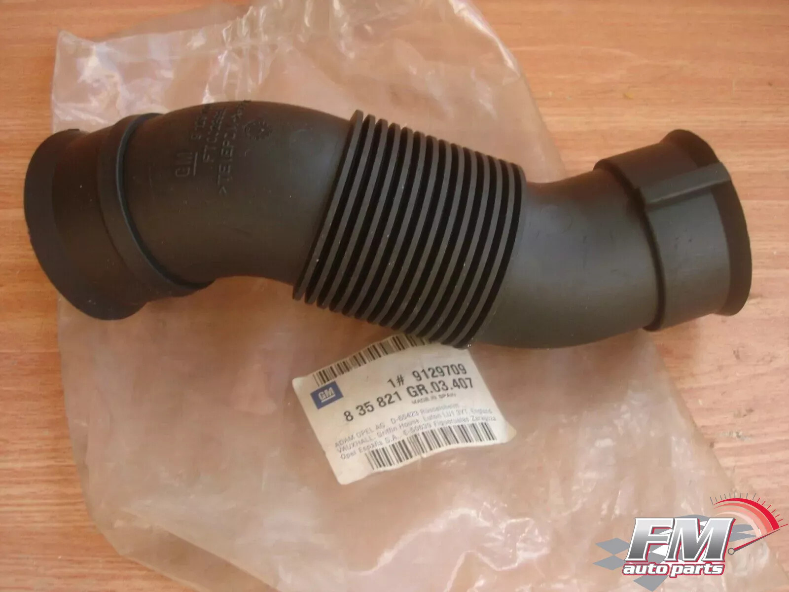 Air Hose fits Opel Vauxhall Corsa C Z10XE Z12XE Z14XE Y17DT Y17DTL Genuine 9129709 Air Hose fits Opel Vauxhall Corsa C Z10XE Z12XE Z14XE Y17DT Y17DTL Genuine 9129709