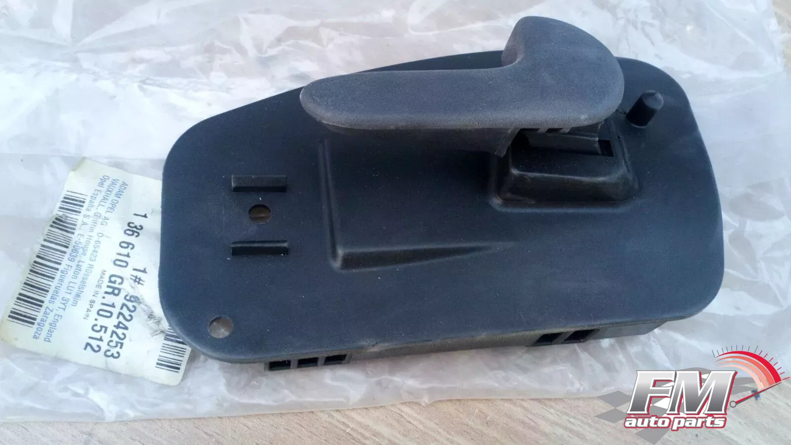 Interior Door Handle Rear Right fits Opel Vauxhall Corsa C 9224253 Genuine Interior Door Handle Rear Right fits Opel Vauxhall Corsa C 9224253 Genuine