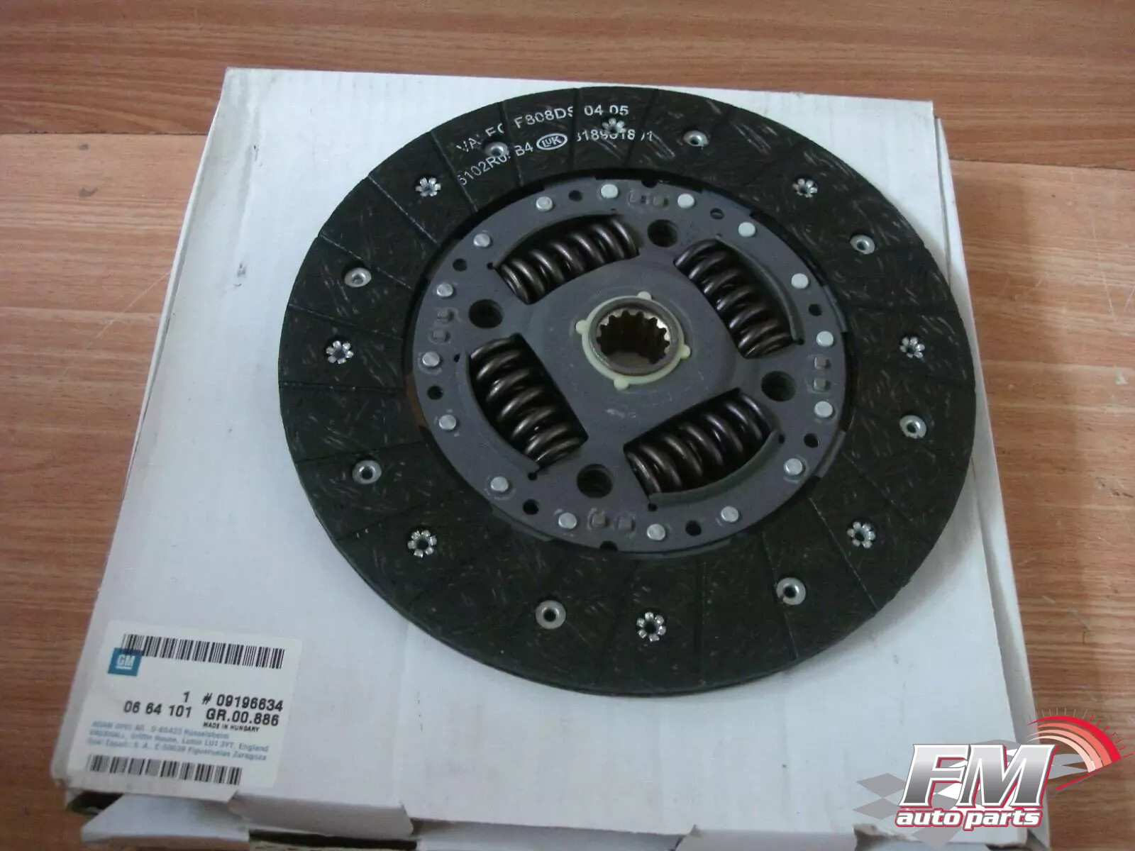 Clutch Plate Disc fits Opel Vauxhall Vectra B Y26SE 240mm 9196634 Genuine Clutch Plate Disc fits Opel Vauxhall Vectra B Y26SE 240mm 9196634 Genuine