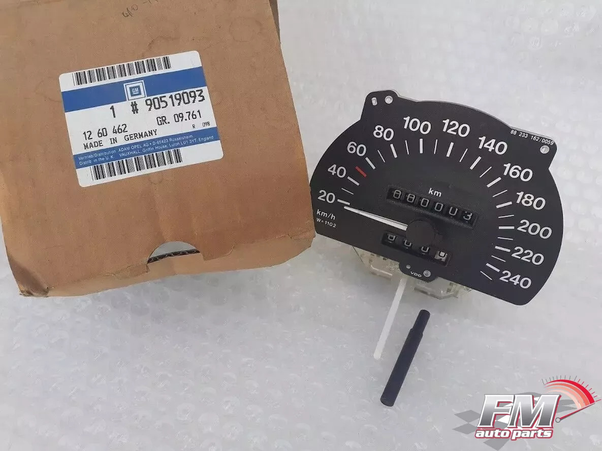 Speedometer Gauge fits Opel Vauxhall Astra F 90519093 Genuine Speedometer Gauge fits Opel Vauxhall Astra F 90519093 Genuine