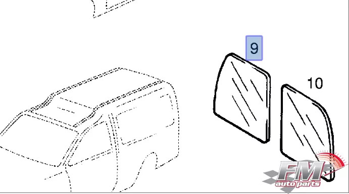 Window Back Door Right fits Opel Kadett E Combo Max 33 48 90197058 Genuine Window Back Door Right fits Opel Kadett E Combo Max 33 48 90197058 Genuine