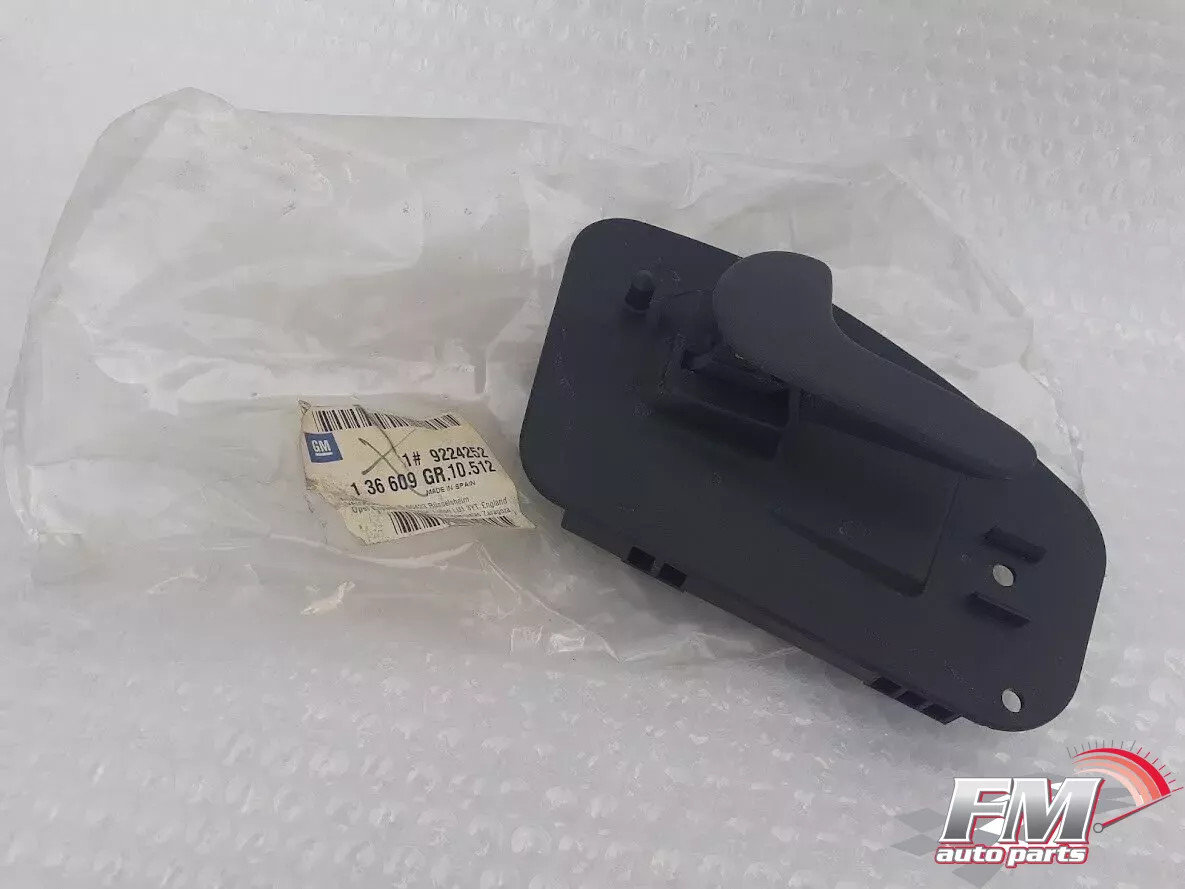Interior Door Handle Rear Left fits Opel Vauxhall Corsa C 9224252 Genuine Interior Door Handle Rear Left fits Opel Vauxhall Corsa C 9224252 Genuine