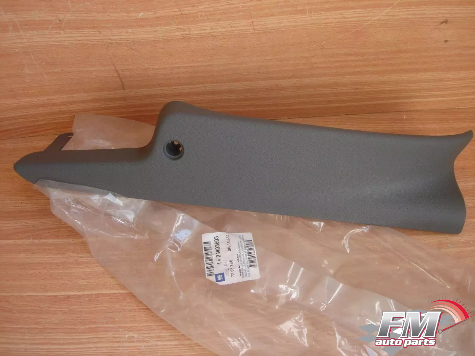 Seat Trim Outer Right Grey fits Opel Vauxhall Corsa C 24403603 Genuine Seat Trim Outer Right Grey fits Opel Vauxhall Corsa C 24403603 Genuine