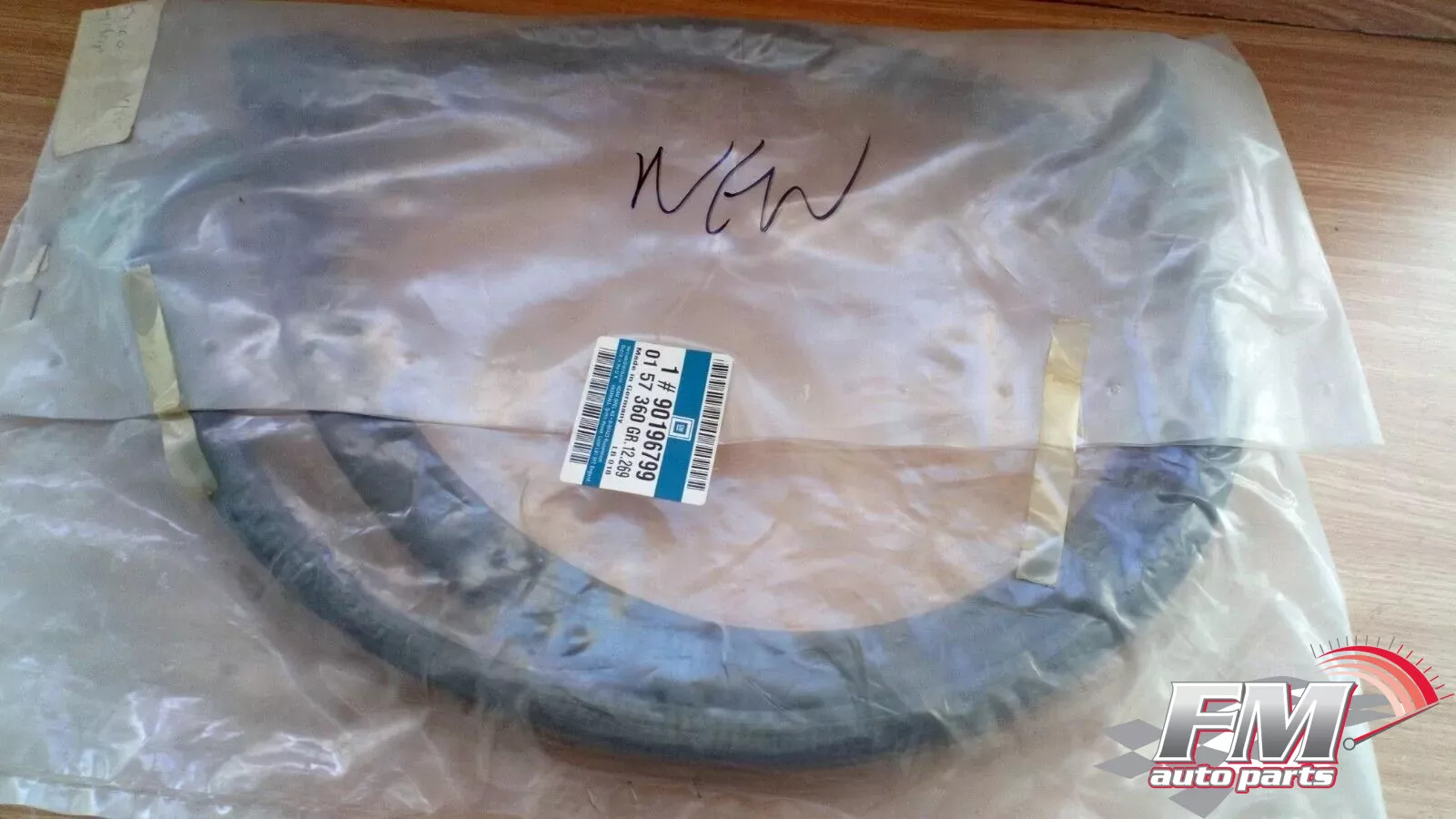 Back Door Seal Weatherstrip Left fits Opel Kadett E Combo Max 90196799 Genuine Back Door Seal Weatherstrip Left fits Opel Kadett E Combo Max 90196799 Genuine