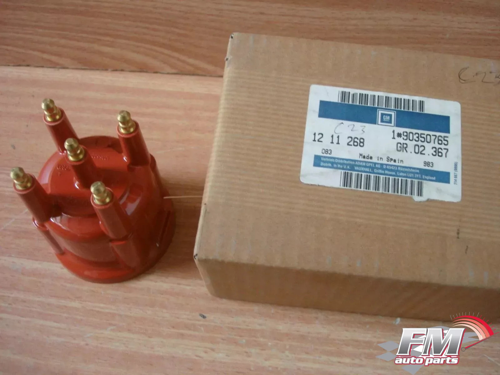 Distributor Cap fits Opel Corsa A Vauxhall Nova 14NV C14SE Genuine 90350765
