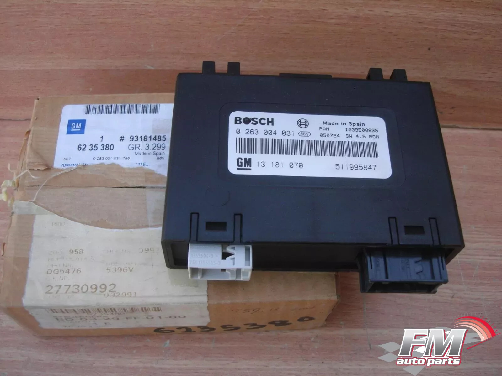 ECU Parking Pilot fits Opel Vauxhall Zafira B Astra H Vectra C Signum Genuine 93181485 ECU Parking Pilot fits Opel Vauxhall Zafira B Astra H Vectra C Signum Genuine 93181485