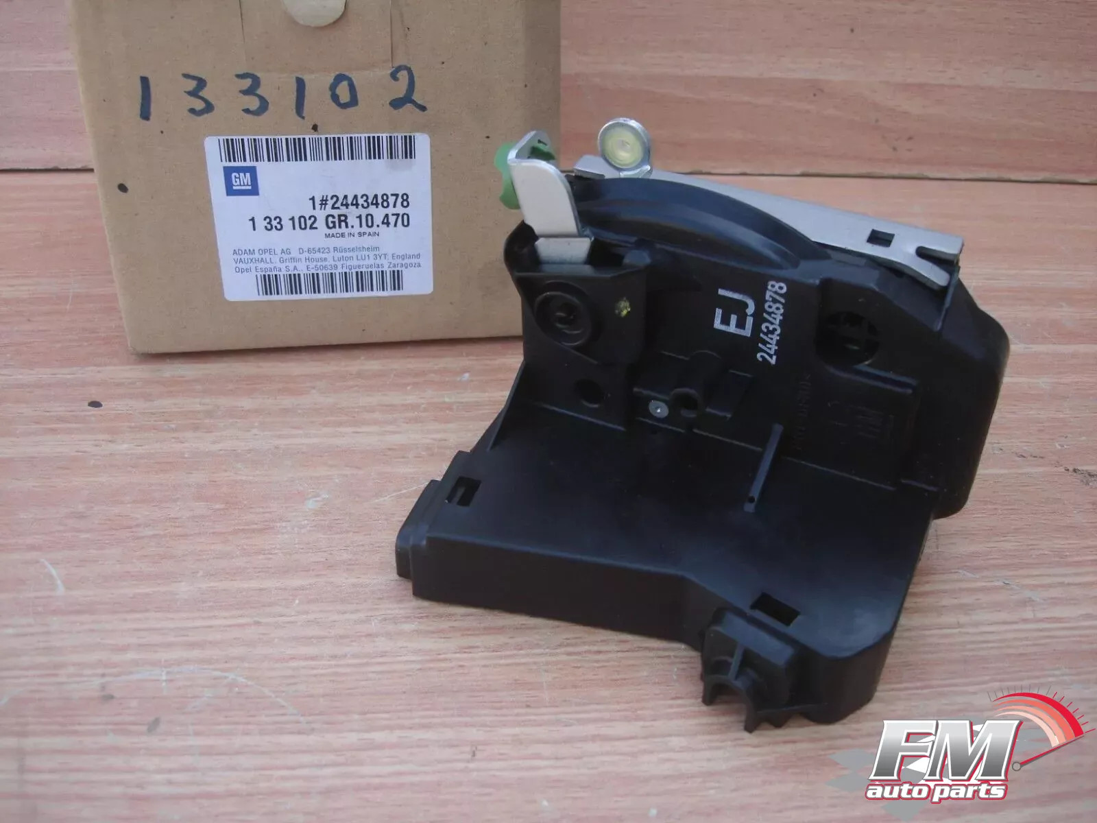 Door Lock Front Left RHD fits Opel Vauxhall Corsa C Meriva A 24434878 Genuine Door Lock Front Left RHD fits Opel Vauxhall Corsa C Meriva A 24434878 Genuine