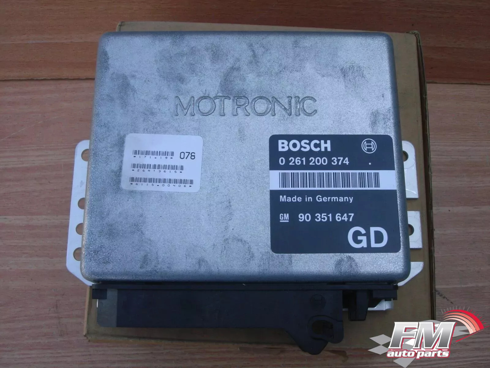 ECU Fuel Injection fits Opel Kadett E Vauxhall Astra 20SEH 20SER Genuine 90369476 ECU Fuel Injection fits Opel Kadett E Vauxhall Astra 20SEH 20SER Genuine 90369476